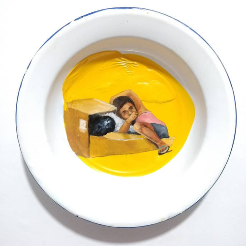 Untitled - I am black, the hunger is yellow and it really hurts (Tribute to Carolina de Jesus) Series