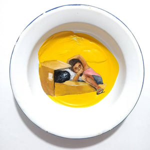 Untitled - I am black, the hunger is yellow and it really hurts (Tribute to Carolina de Jesus) Series